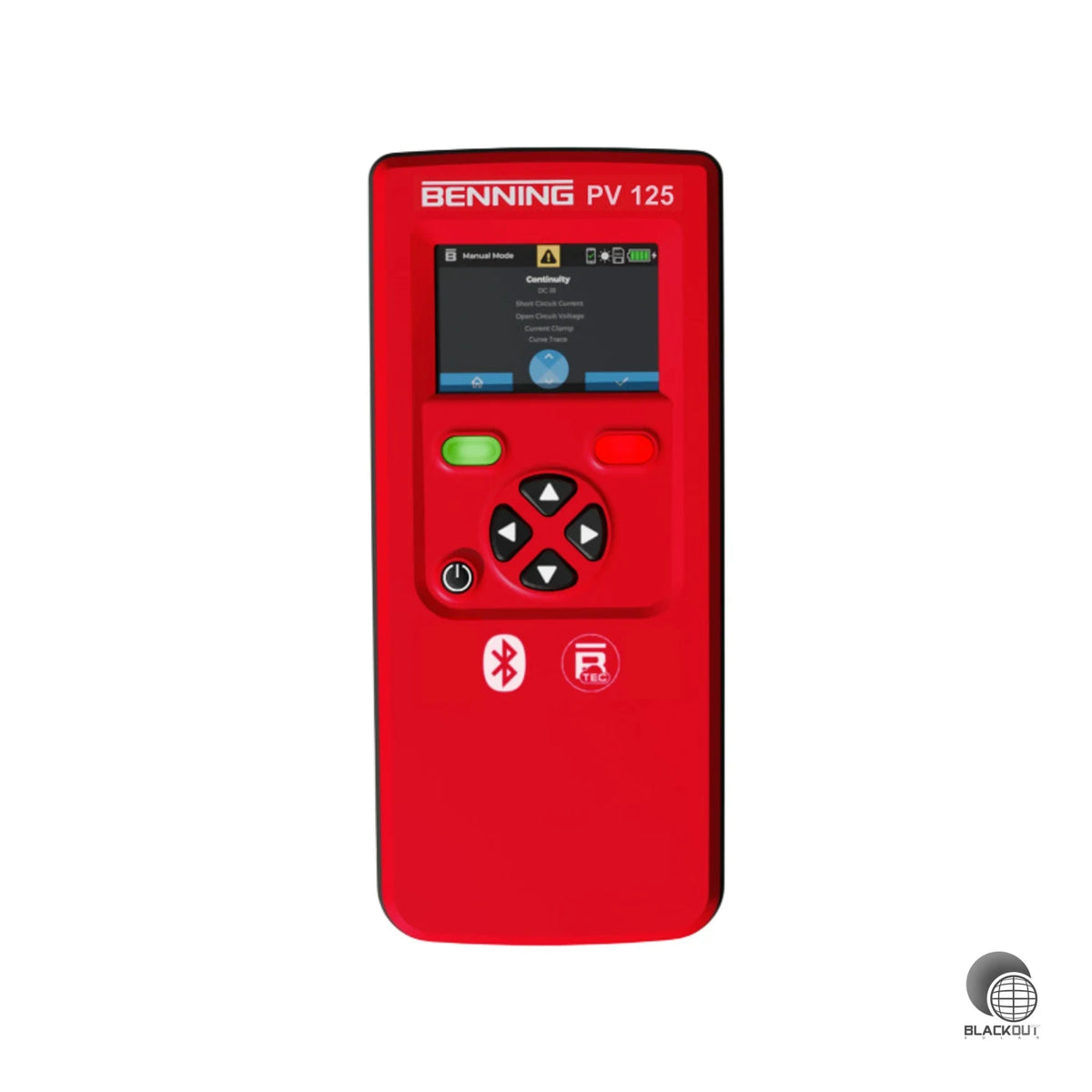 Der Benning PV 125 ist ein professioneller PV-Installationstester für die normgerechte Erst- und Wiederholungsprüfung netzgekoppelter Photovoltaikanlagen bis 1500 V gemäß DIN EN 62446-1 und DIN EN 62446-2.
