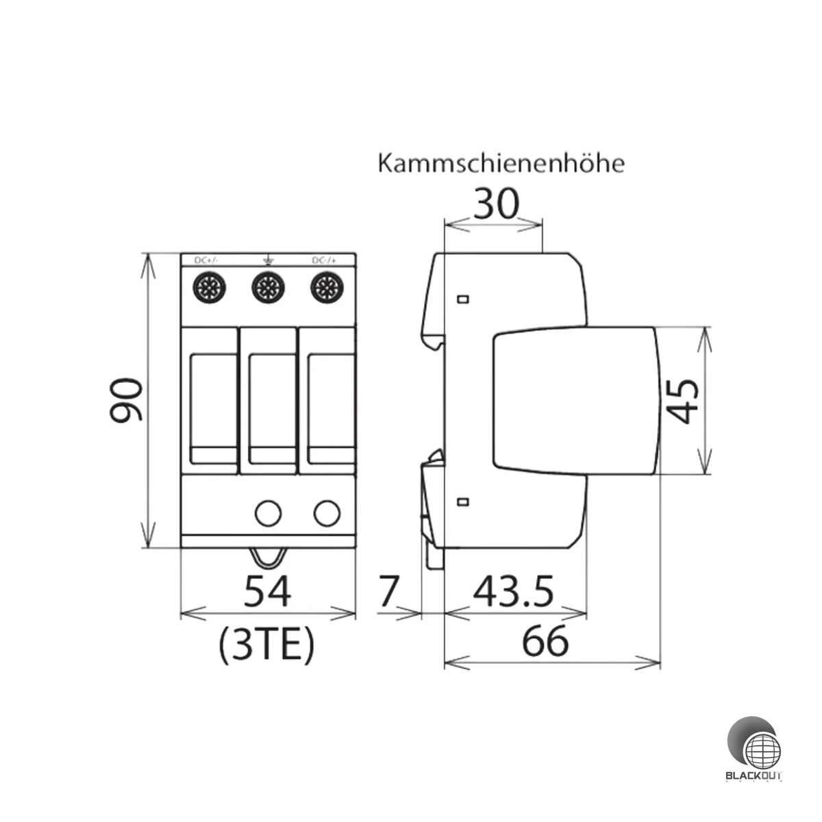 DEHN DEHNguard M YPV SCI 1000 Überspannungsableiter Typ 2 DC