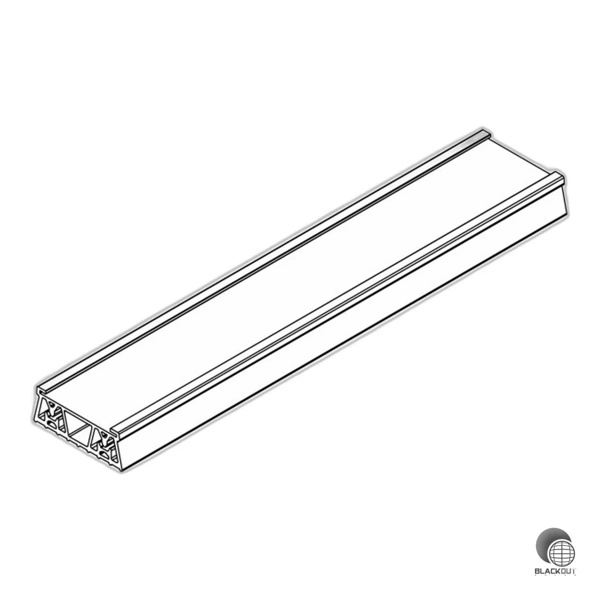 K2 Dome Mat S 380 Auflagepad EPDM für BasicRail 22
