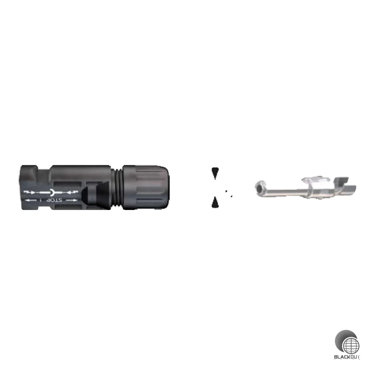 Original MC4 Kupplungsstecker von Stäubli für 10mm² Solarkabel – mit bewährter MULTILAM-Technologie für dauerhaft sichere und verlustarme PV-Verbindungen.