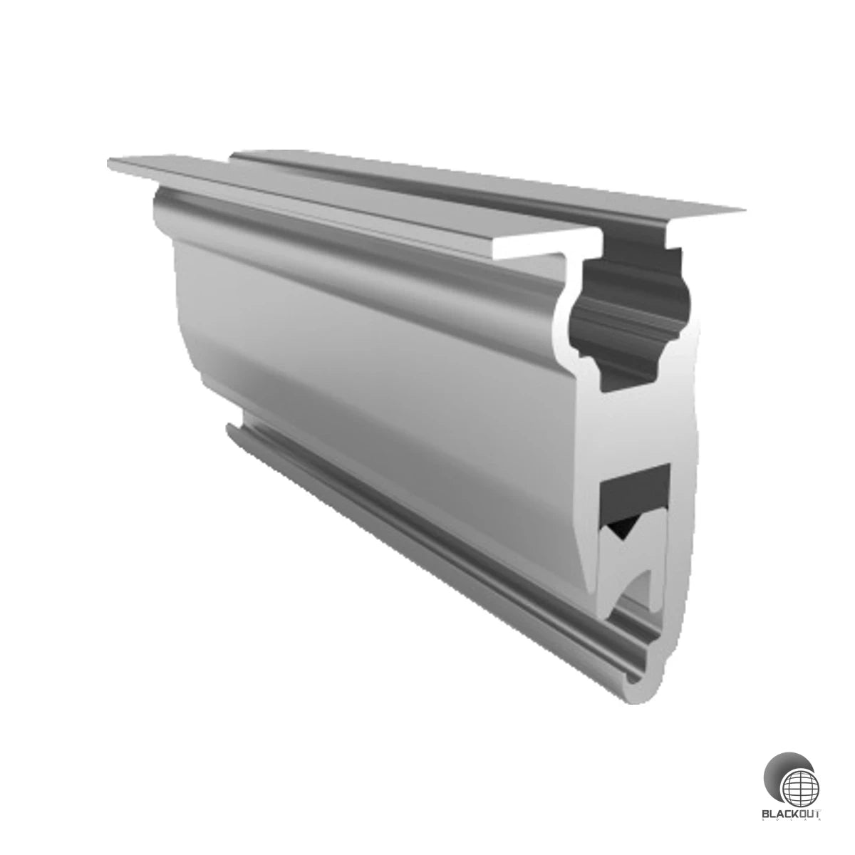 Aluminium-Falzklemme für die dachschonenende Montage von PV-Modulen auf Stehfalzdächern — ganz ohne Dachdurchdringung. Speziell für Doppelstehfalzdächer aus Titanzinkblech entwickelt und von Rheinzink freigegeben.