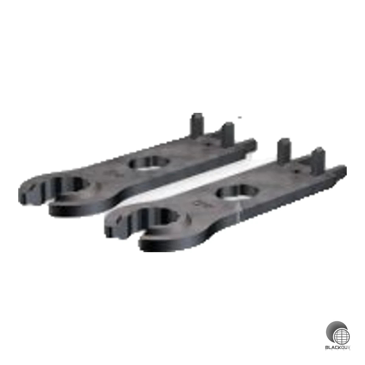 Originaler Stäubli Montageschlüssel aus Kunststoff zum sicheren Verbinden und Lösen von MC4-Steckverbindungen. Set bestehend aus 2 Stück.