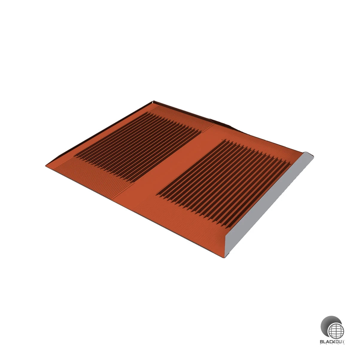 Die universelle Dachersatzplatte aus gewalztem Aluminiumblech — passend für nahezu alle gängigen Dachziegel-Typen, werkzeuglos montierbar und dauerhaft dicht.