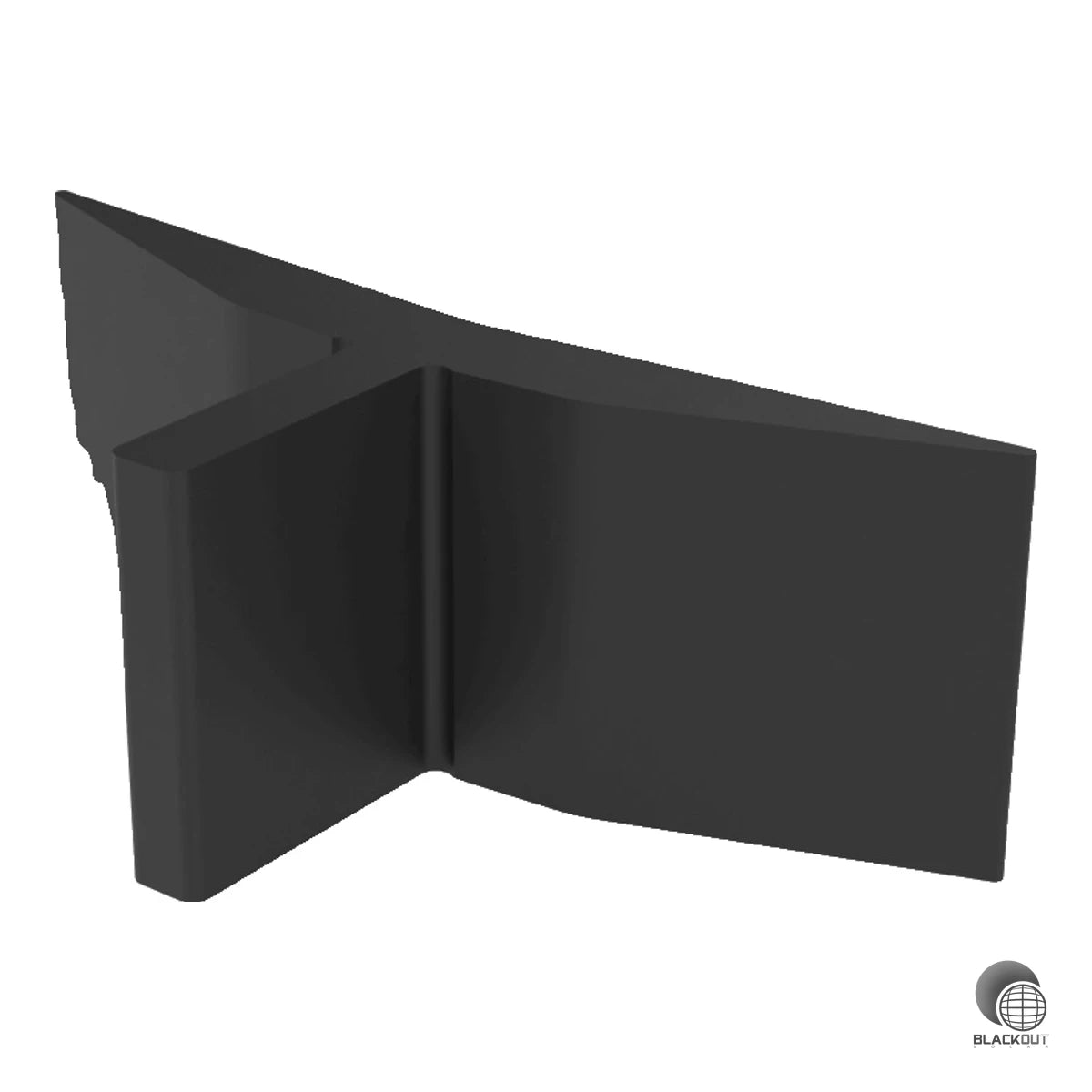 Präziser EPDM-Abstandshalter für das K2 WallPV-System, der den vorgeschriebenen Sicherheitsabstand zwischen zwei Solarmodulen zuverlässig einhält.
