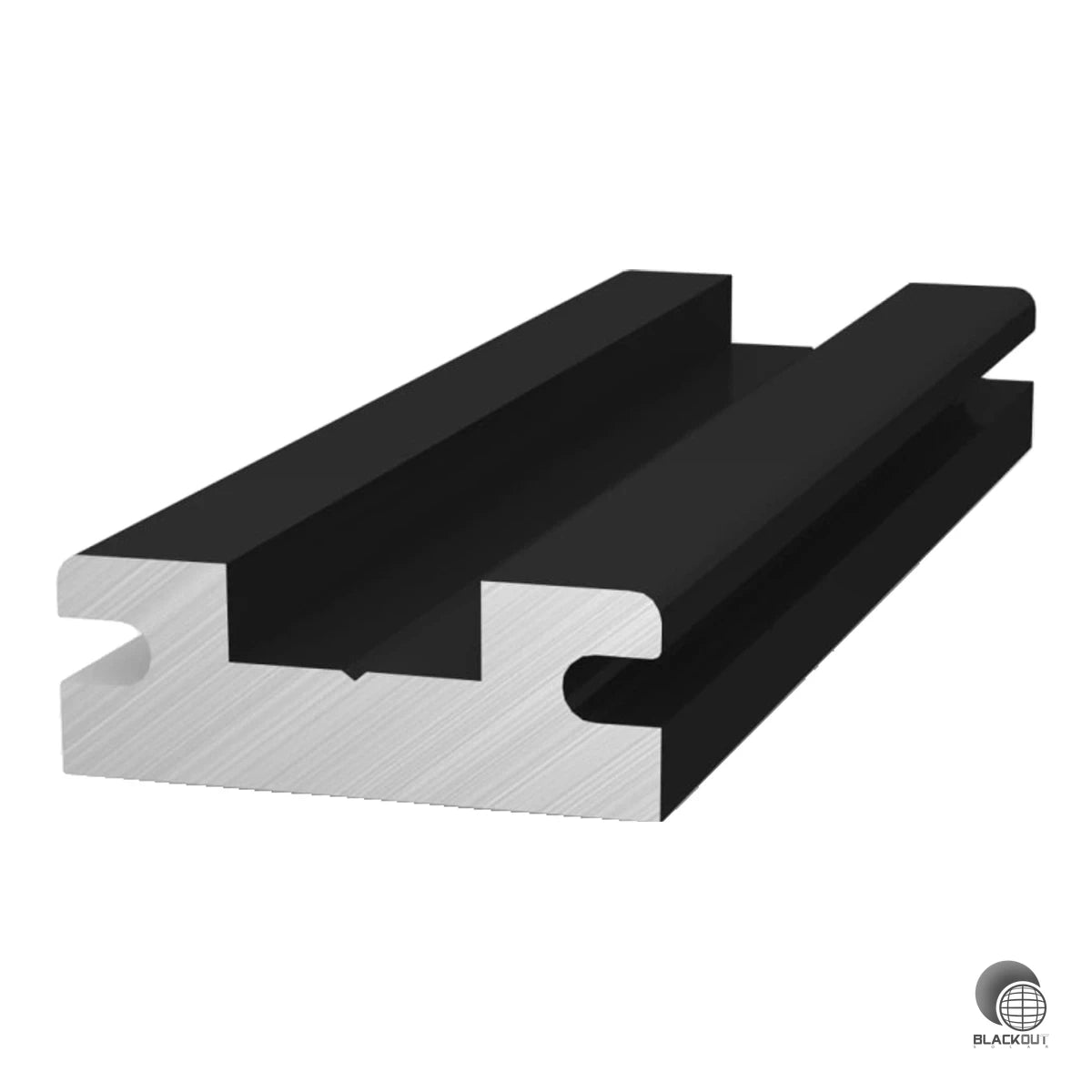 Verbindet zwei K2 InsertionRails schnell und werkzeugfrei. Aus schwarz eloxiertem Aluminium gefertigt, inklusive Befestigungsmaterial.