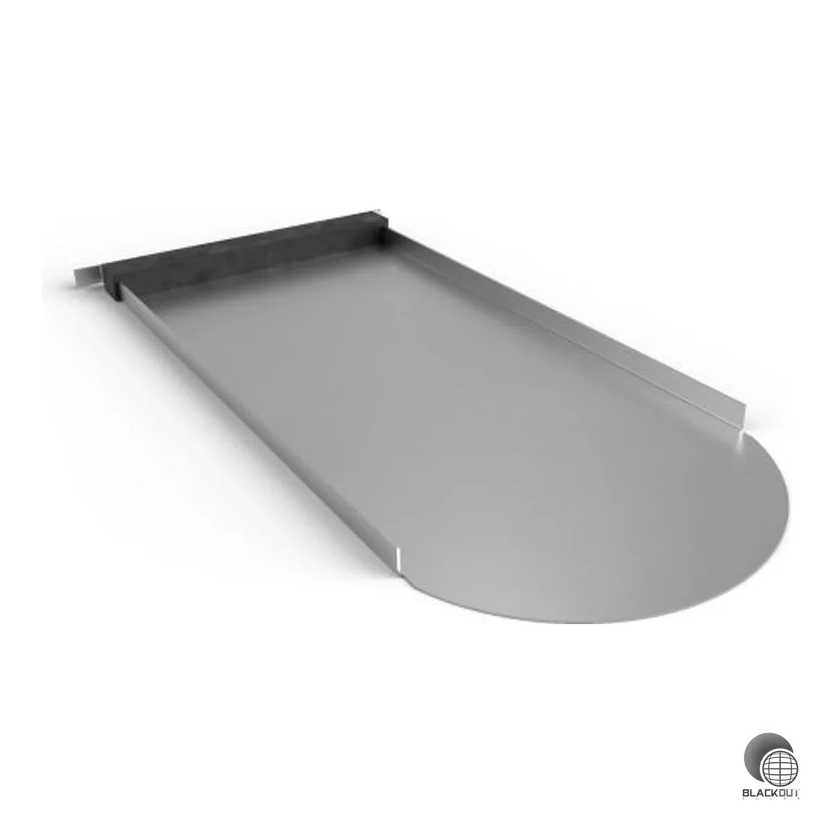 Aluminium-Blechersatzziegel für Biberschwanzdächer im Format 170/380 mm mit bewährter Rapid-Anbindung für Modultragprofile. Dachhaken bitte separat bestellen.