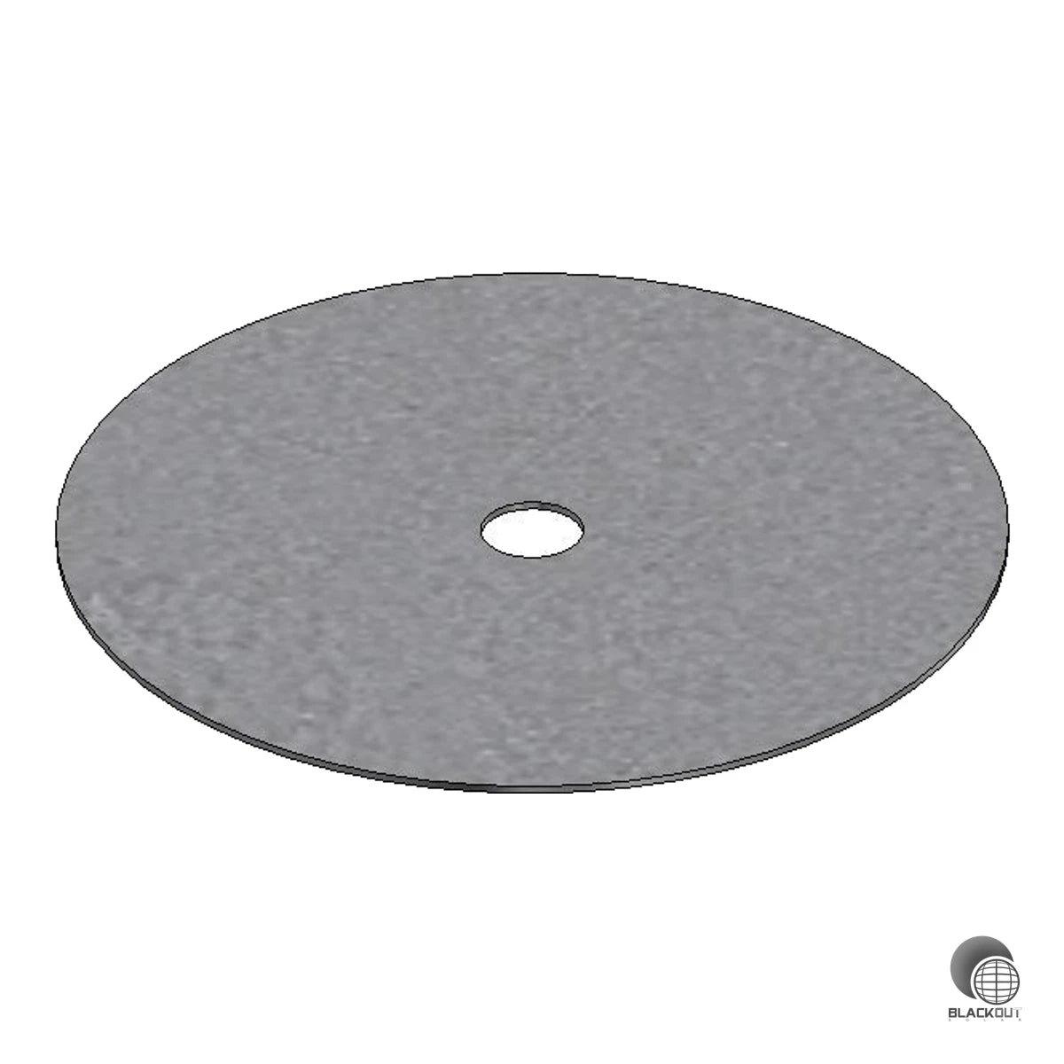 Selbstklebende Abdichtung aus Butylkautschuk (Ø 100 mm) als Ergänzung zur SL Rack Dichtplatte für optimale Dichtigkeit bei Bitumen- und Schindeldächern.