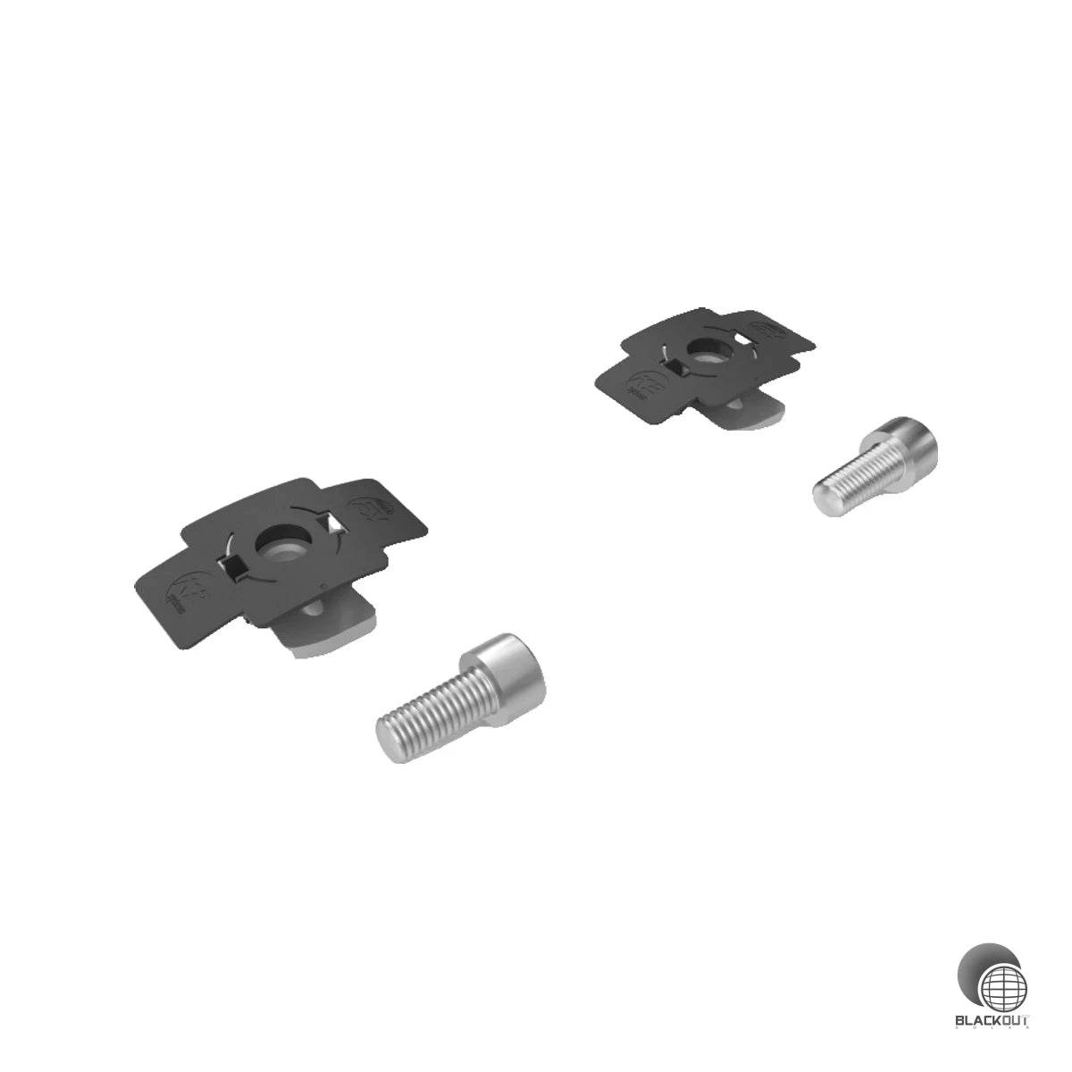 Das CrossConnector Set verbindet die K2 InsertionRail 2.0 sicher und flexibel mit jeder K2 Montageschiene — inklusive aller nötigen Befestigungsteile.