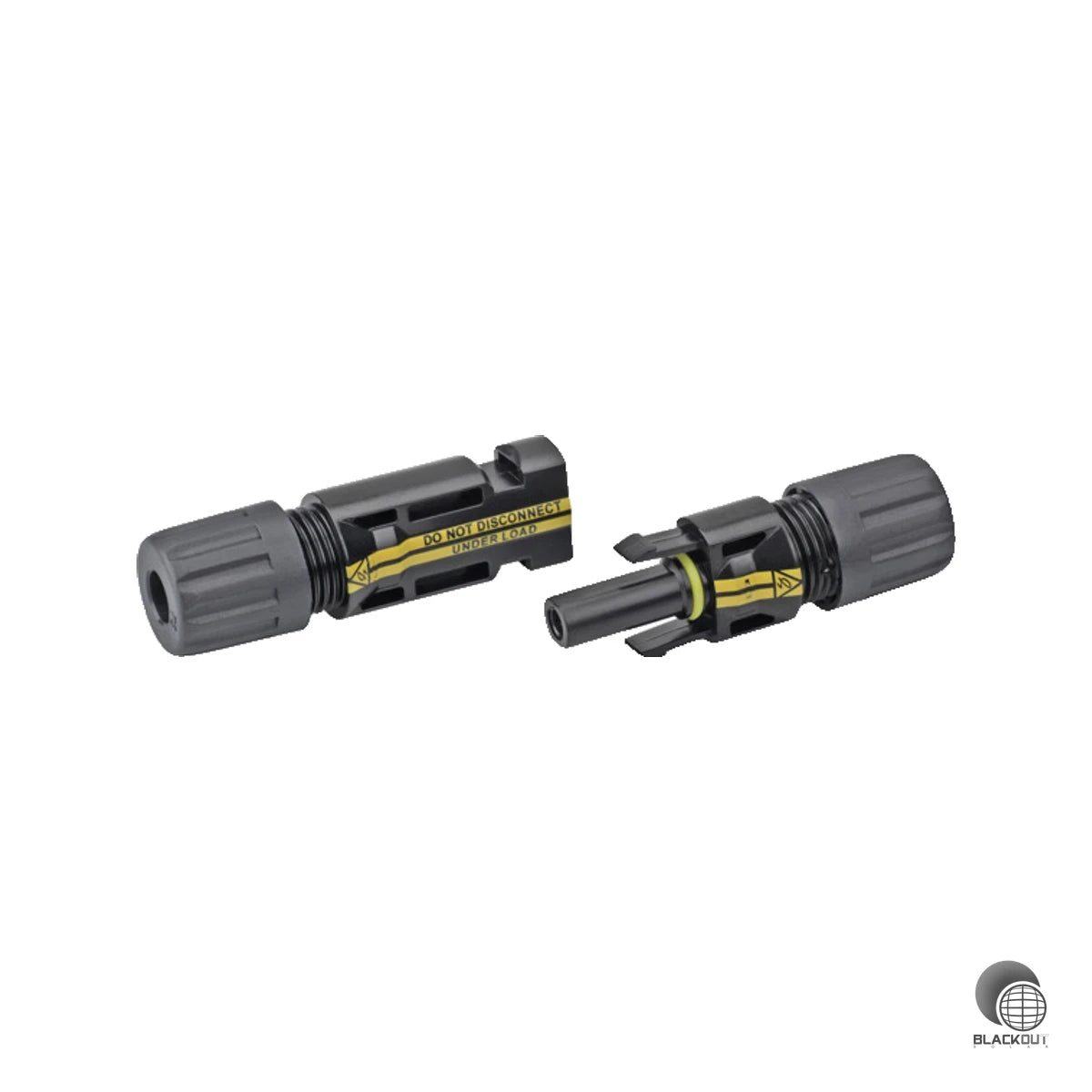 MC4-kompatibles PV-Steckverbinder-Set mit Stecker und Buchse für Solarkabel von 2,5 bis 6 mm² — schnell gecrimpt, sicher verbunden. Im praktischen 10er-Set für die Baustelle.