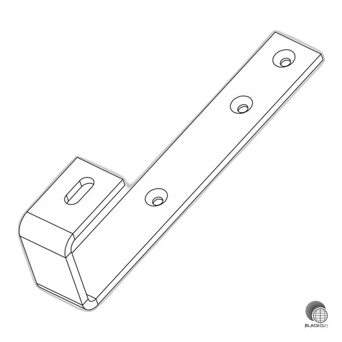 K2 SolidHook SLA H0/72 Dachhaken Schiefer 40x6mm