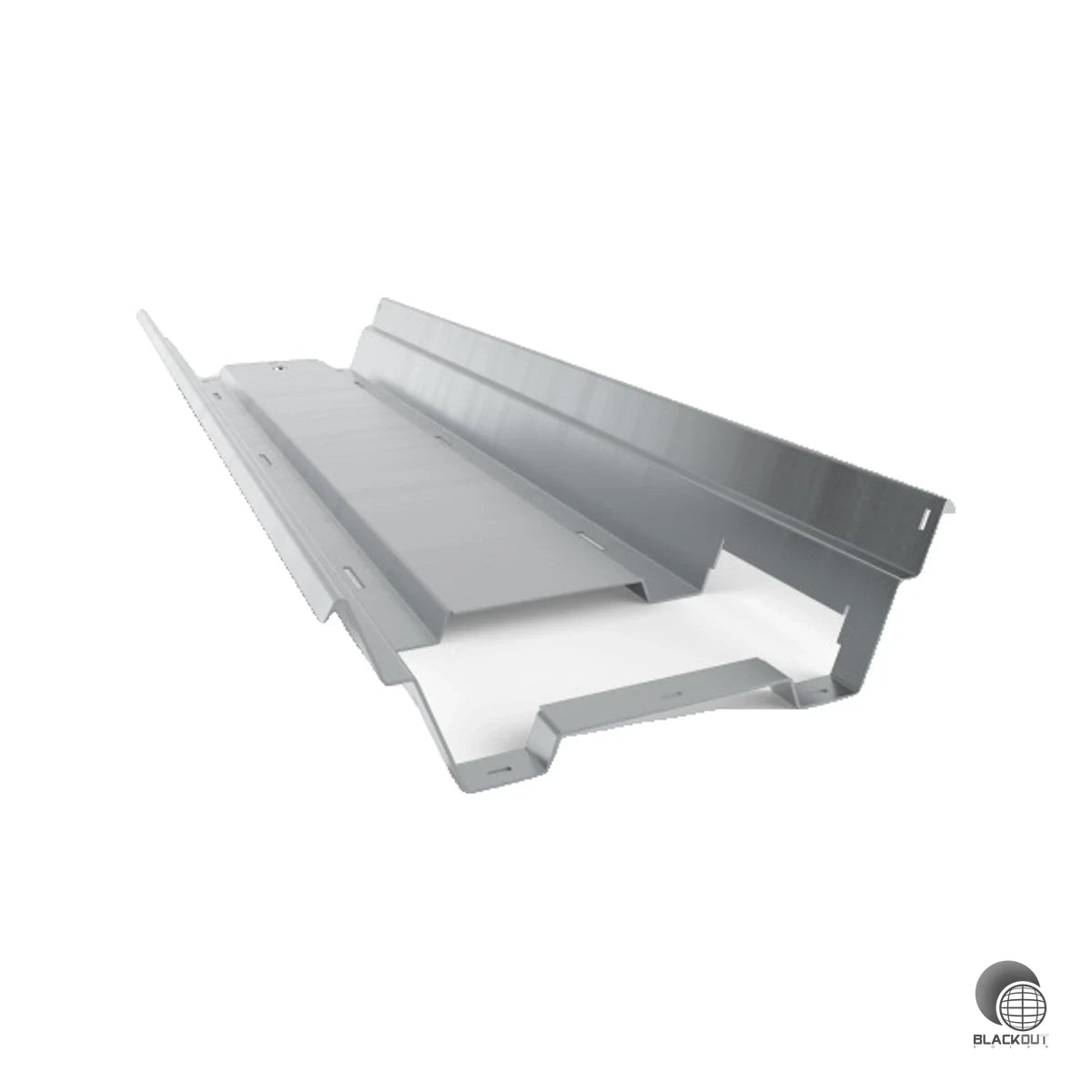 Ballastschacht zur sicheren Aufnahme von Ballastierungsgewichten für das Schletter FixGrid Pro Flachdach-Montagesystem — robust, passgenau und ohne Dachdurchdringung.