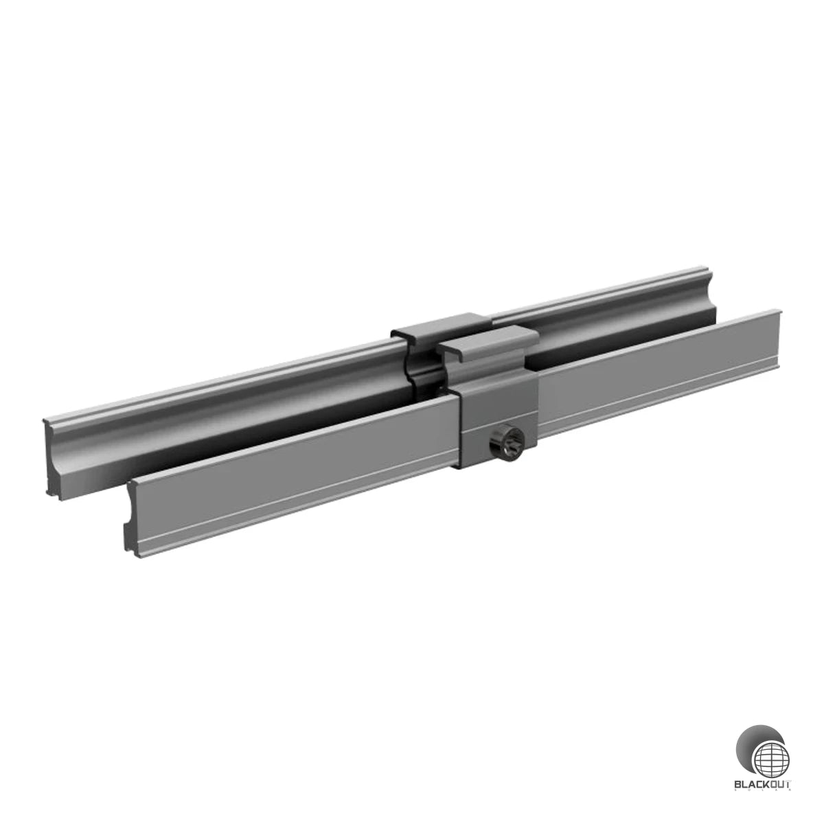 Vormontierter Innenverbinder für die unsichtbare Längsverbindung von SL Rack RAIL 35-Modultragschienen. Schnelle Montage dank vormontierten Edelstahlschrauben und TX40-Werkzeug.