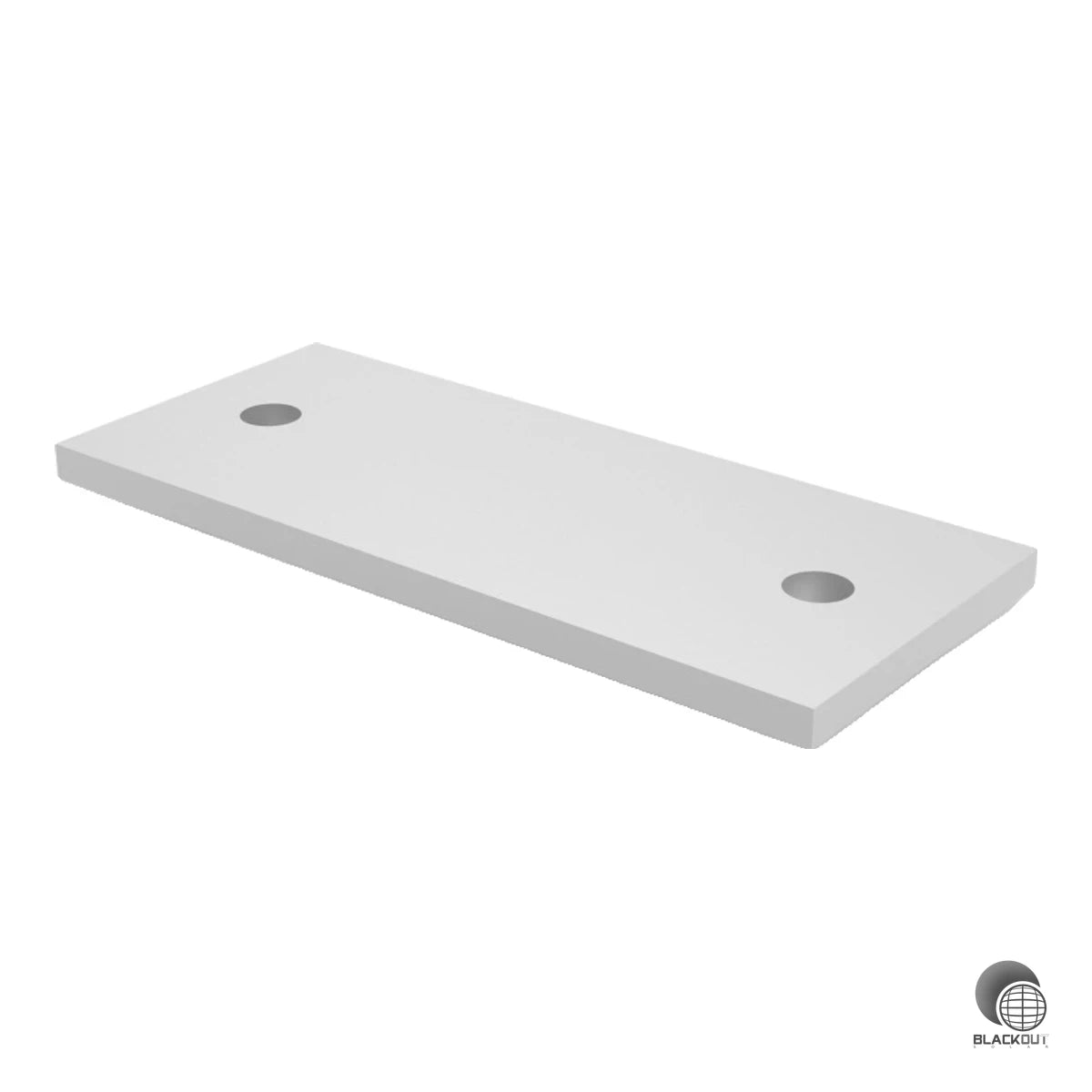 Aluminium-Abrutschsicherung für das K2 Systems WallPV-System, kompatibel mit der CarrierRail. Wird unterhalb des unteren CrossConnectors oder Modulsupports montiert und verhindert zuverlässig das Abrutschen der PV-Module.