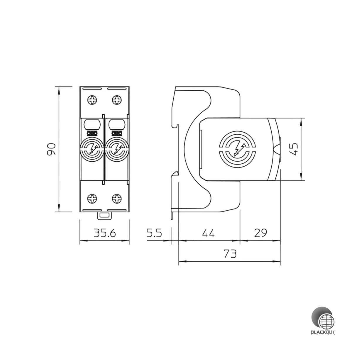 OBO Bettermann SurgeController V20 einpolig 280V FS