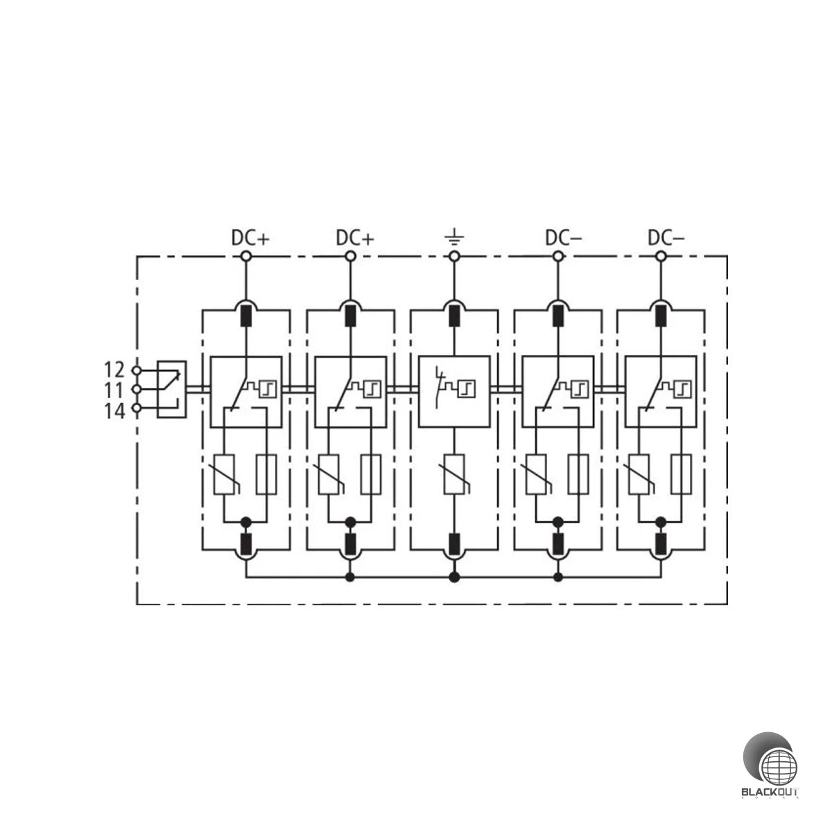 DEHN DEHNguard M PV2 SCI 1000 FM Überspannungsableiter Typ 2