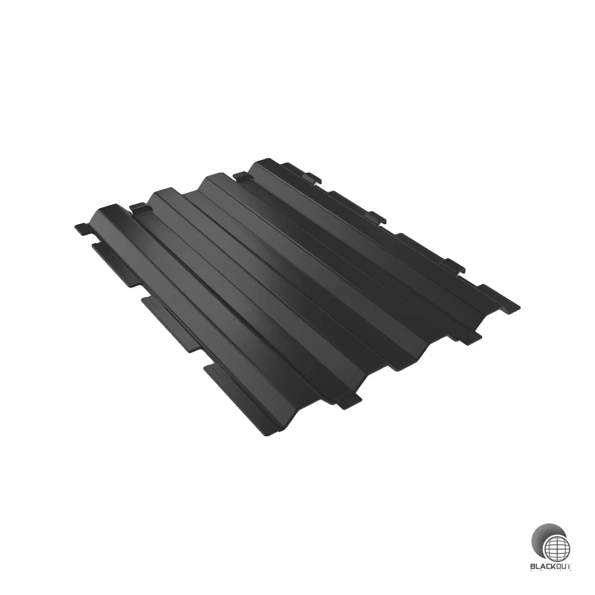 Stabile Polyethylen-Bodenplatte als Basis für Ballast-Montagesysteme auf Flachdächern mit Kiesschüttung — langlebig, witterungsbeständig und einfach zu verlegen.