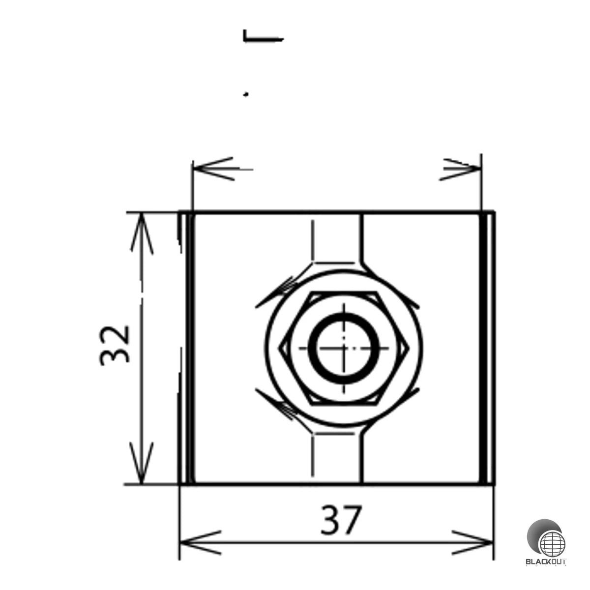 Dehn UEK Erdungsklemme NIRO Rd 8-10mm 4-50mm²