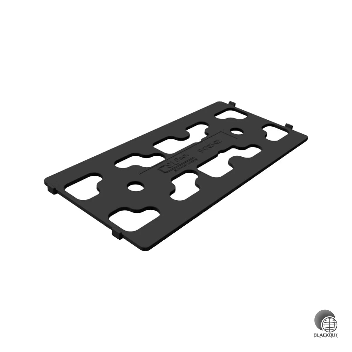 Flexible Unterlegplatte von SL Rack für Dachhaken aus Aluminium oder Edelstahl — ermöglicht präzisen Höhenausgleich bei der Dachmontage von PV-Anlagen.