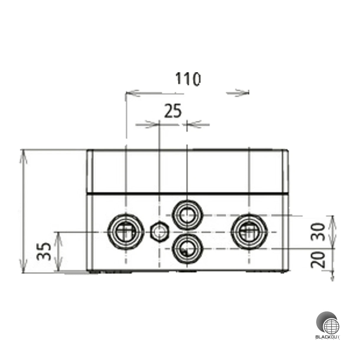 Dehn DEHNcube DCU 2 YPV 1000V DC-Stringbox 1 MPPT 2 Strings