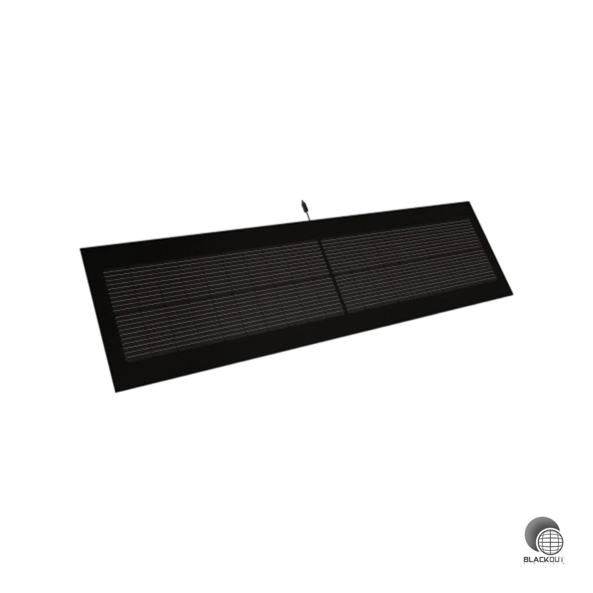 Dachintegriertes 150-Wp-Solarmodul mit TOPCon-Zellentechnologie und robustem Glas-Glas-Aufbau für PREFALZ Doppelstehfalzsysteme. Nachrüstbar auf bestehenden Metalldächern ohne Dachdurchdringung.