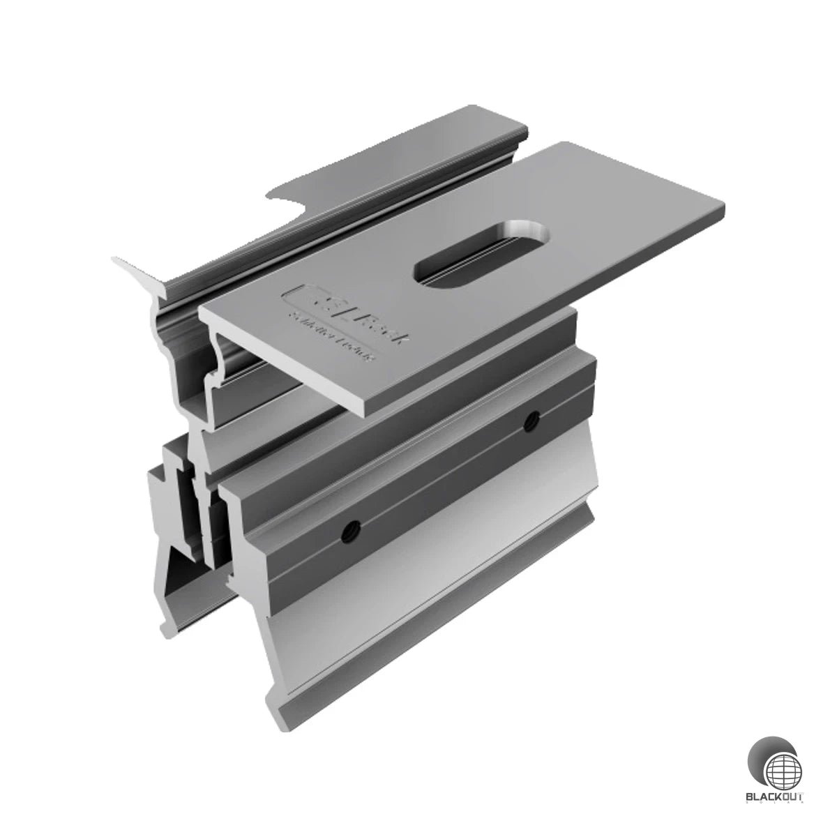 Schienenlose Befestigungslösung für PV-Module auf Domitec-Trapezblechen — schnell montiert, dachschonend und vielseitig einsetzbar.