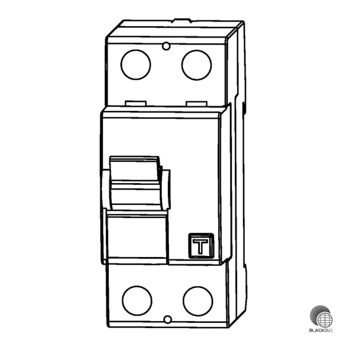Doepke FI-Schutzschalter Typ B+ 40A 100mA 2-polig HD PV