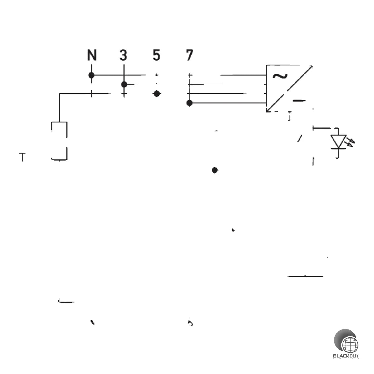 Doepke FI-Schutzschalter Typ B+ 63A 100mA 4-polig PV HD