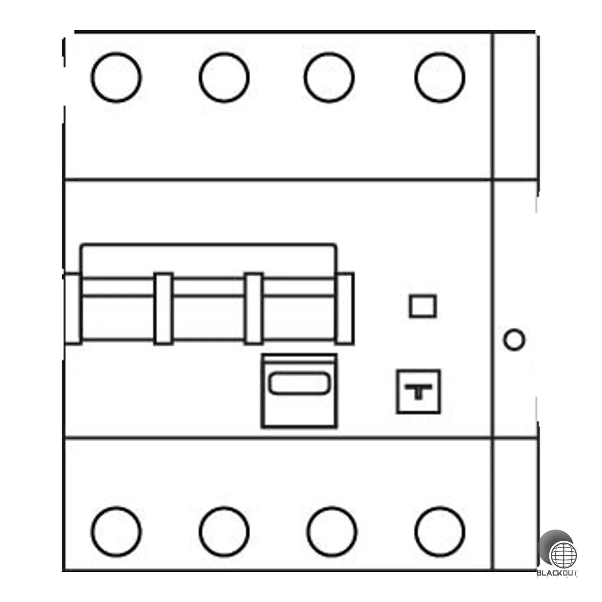 Doepke DRCBO 4 FI/LS-Kombination 16A 0,3A Typ B+ C-Charakteristik PV