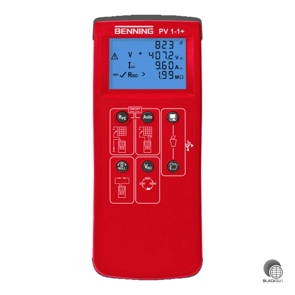 Benning PV 1-1+ PV-Installationstester mit USB & Wireless