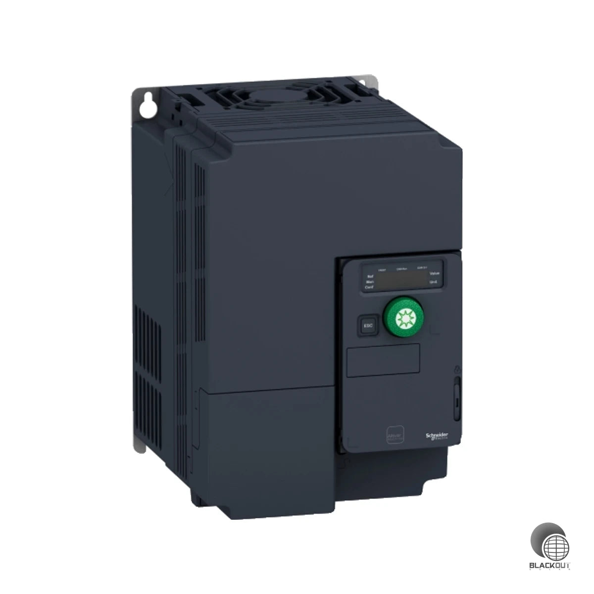 Der Altivar Solar ATV320 ist ein speziell für solargespeiste Pumpenanwendungen entwickelter Frequenzumrichter mit 7,5 kW Motorleistung — robust, kommunikationsstark und einfach in Betrieb zu nehmen.