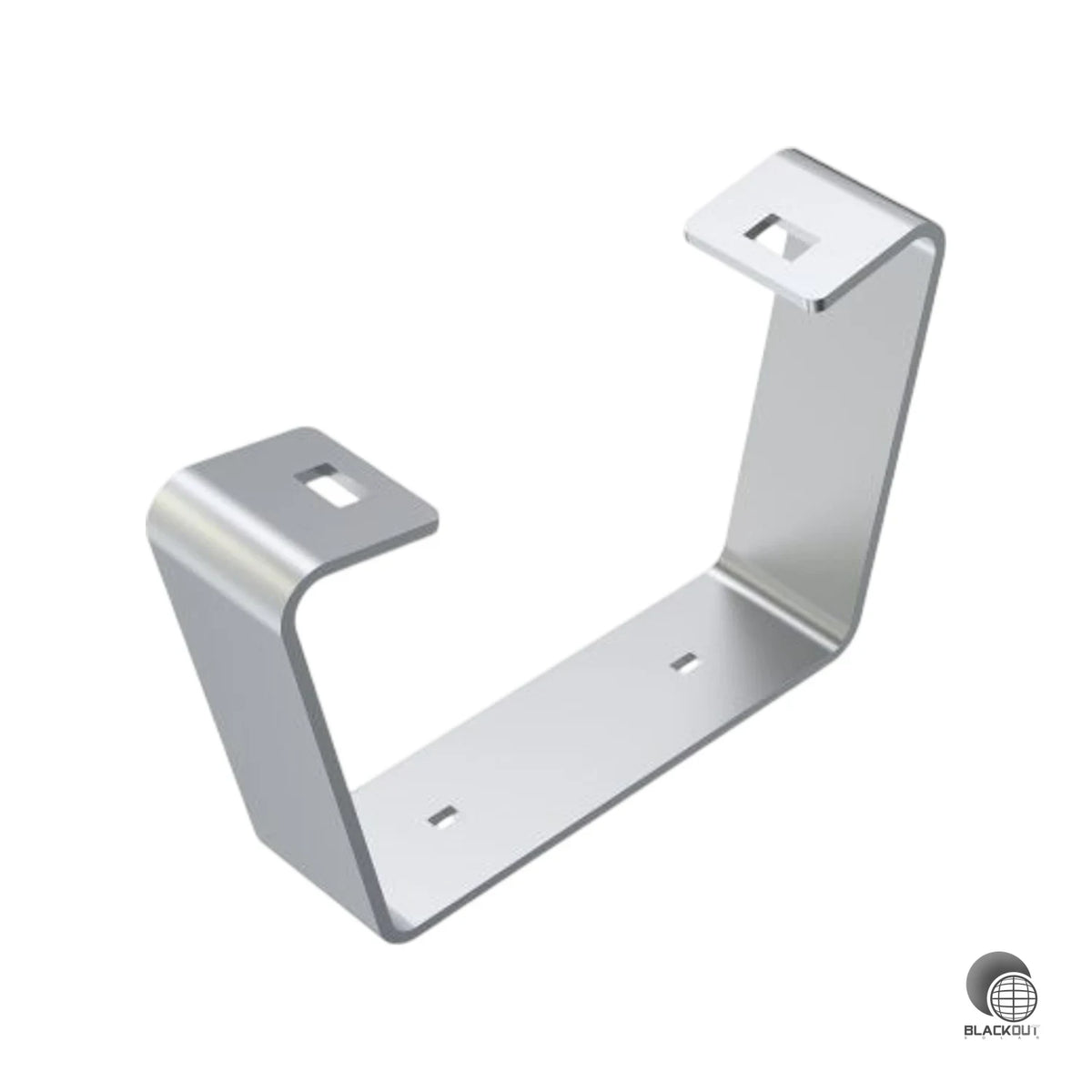 Langer Verbinder für das AEROCOMPACT S_BASE Flachdach-Montagesystem zur Aufständerung bei 10° Neigung — gefertigt aus korrosionsbeständigem Aluminium EN AW-6060 T64.