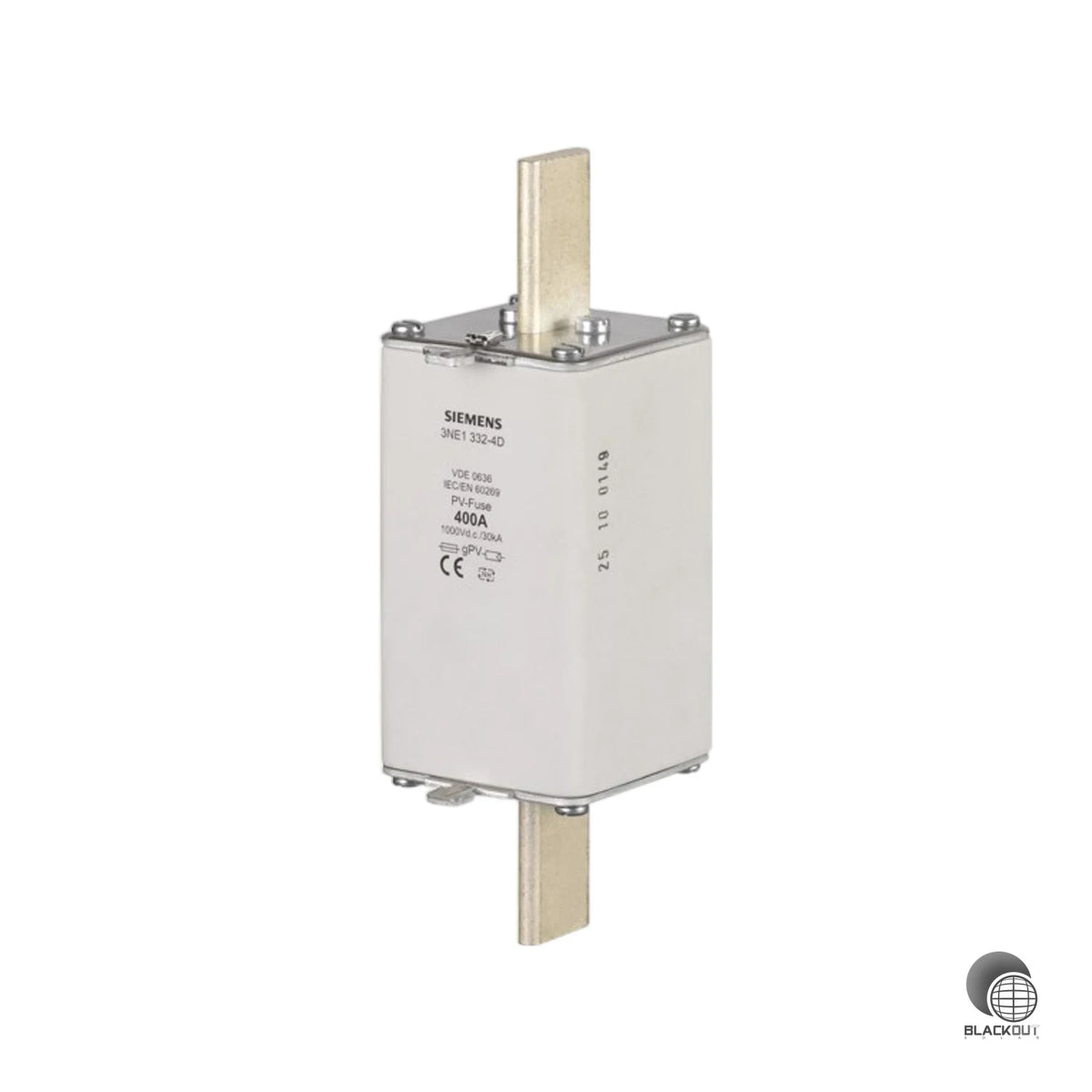 NH-Sicherungseinsatz für den zuverlässigen Schutz von Photovoltaikanlagen — mit 500 A Bemessungsstrom und 1000 V DC Bemessungsspannung für anspruchsvolle PV-Applikationen.