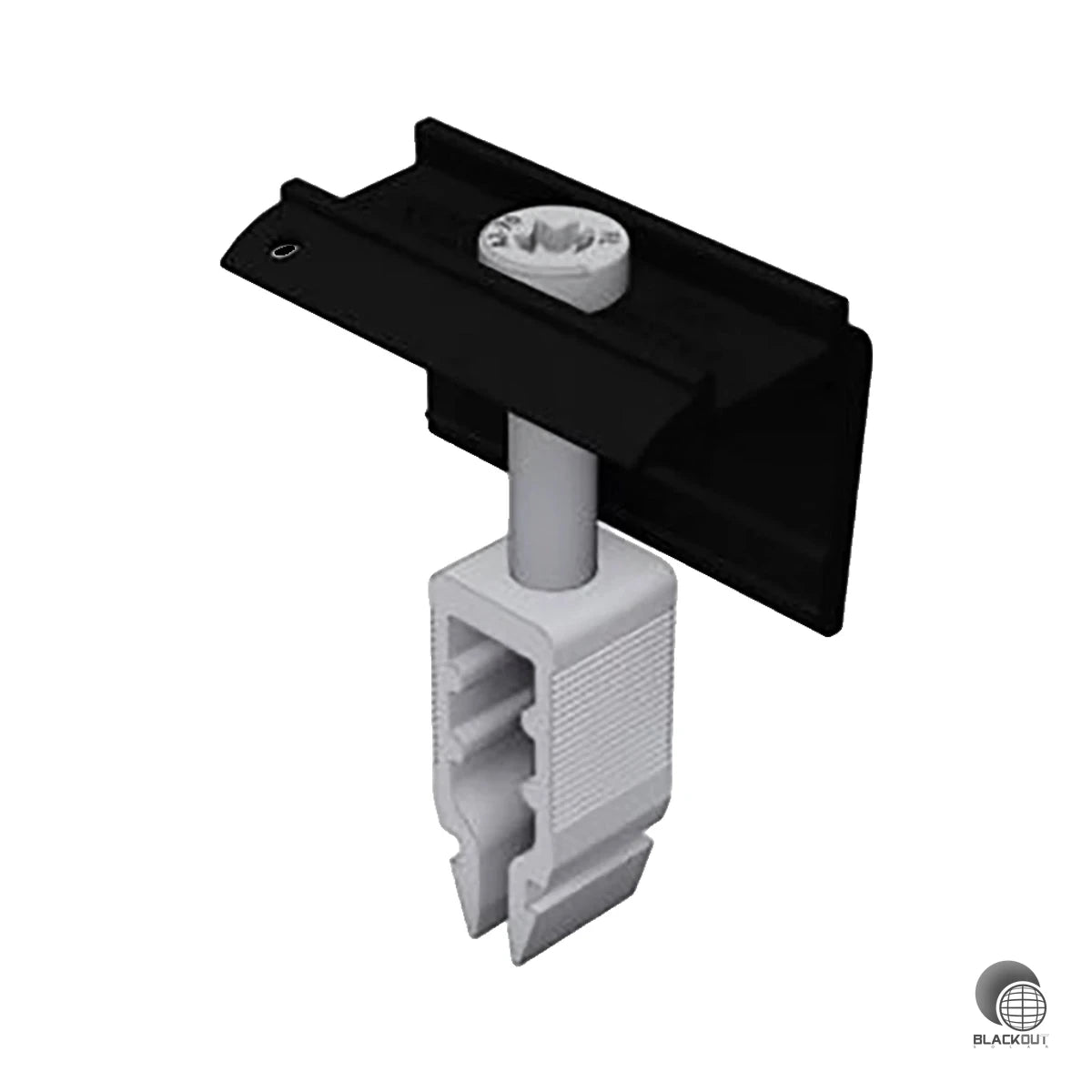 Schletter - Rapid16 Endklemme 30-40, Schwarz eloxiert 1