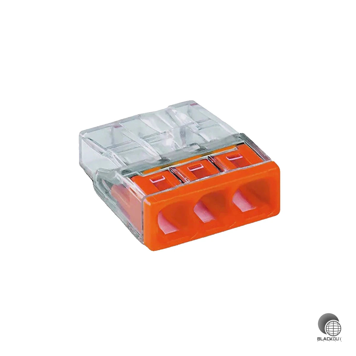 WAGO COMPACT-Verbindungsdosenklemme, für eindrähtige Leiter, max. 2,5mm² 1