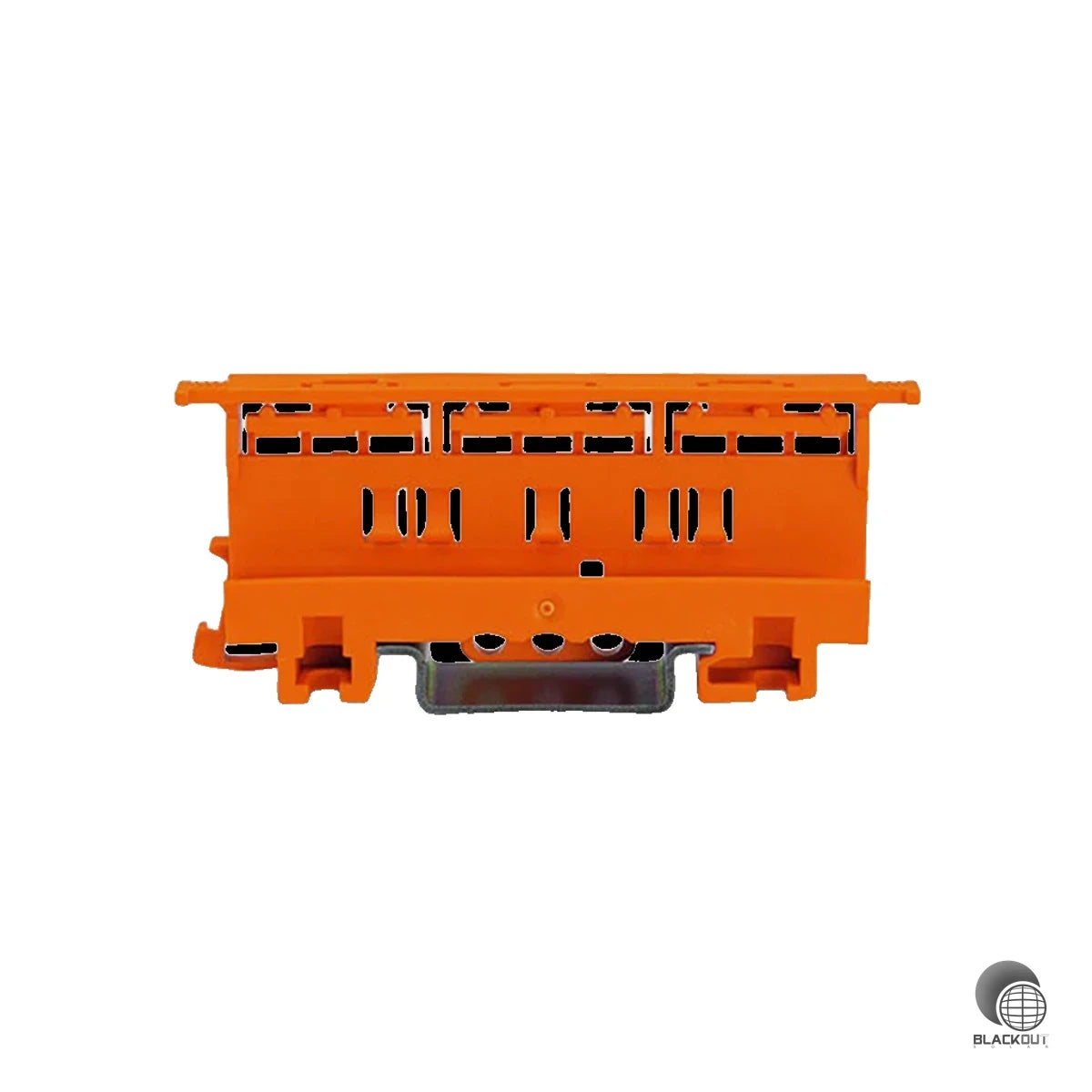 WAGO Befestigungsadapter, Serie 221 - 4mm², Montage auf TS 35/Schraubmontage, orange 1