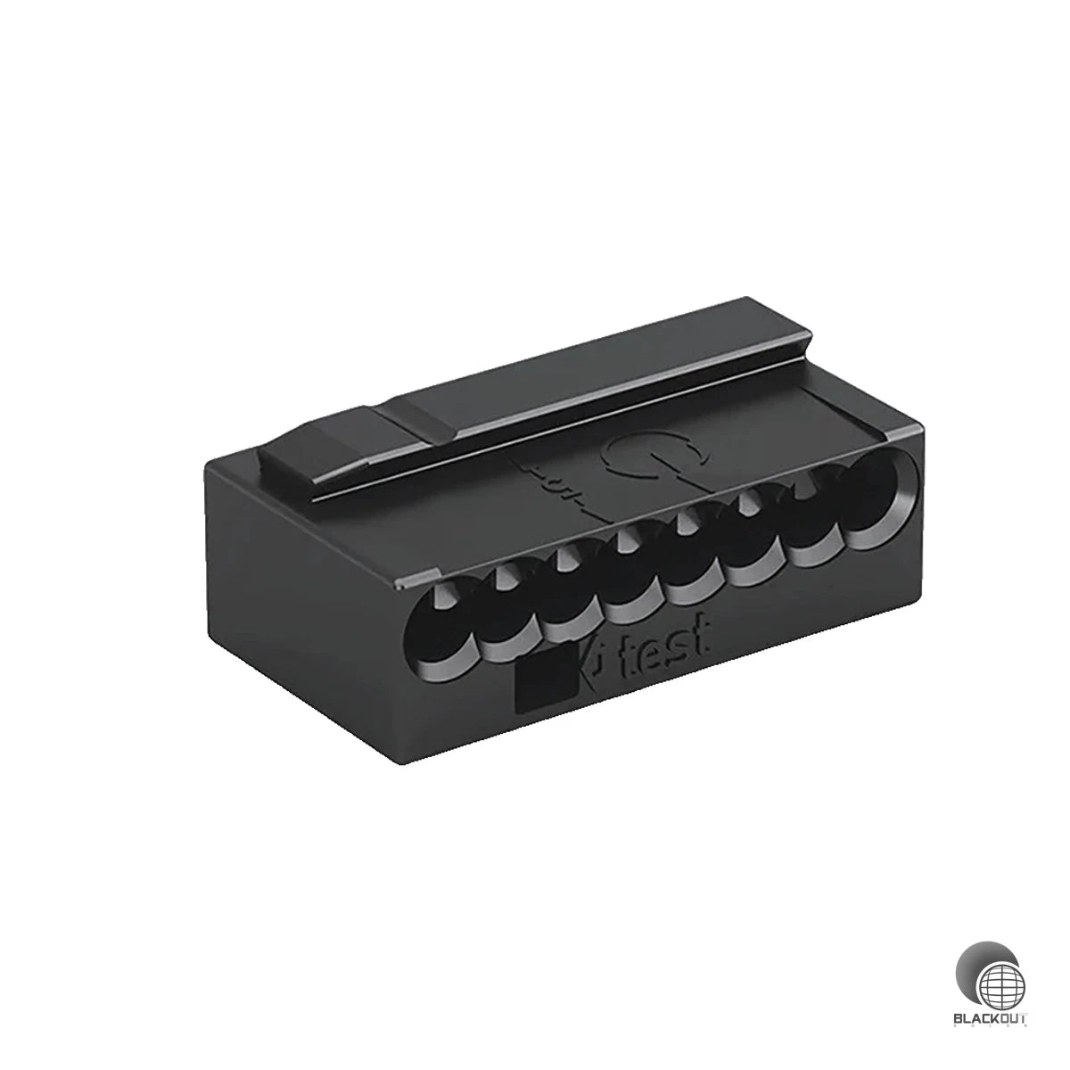 WAGO MICRO-Verbindungsdosenklemme, für eindrähtige Leiter, Ø max. 0,8mm, dunkelgrau 1