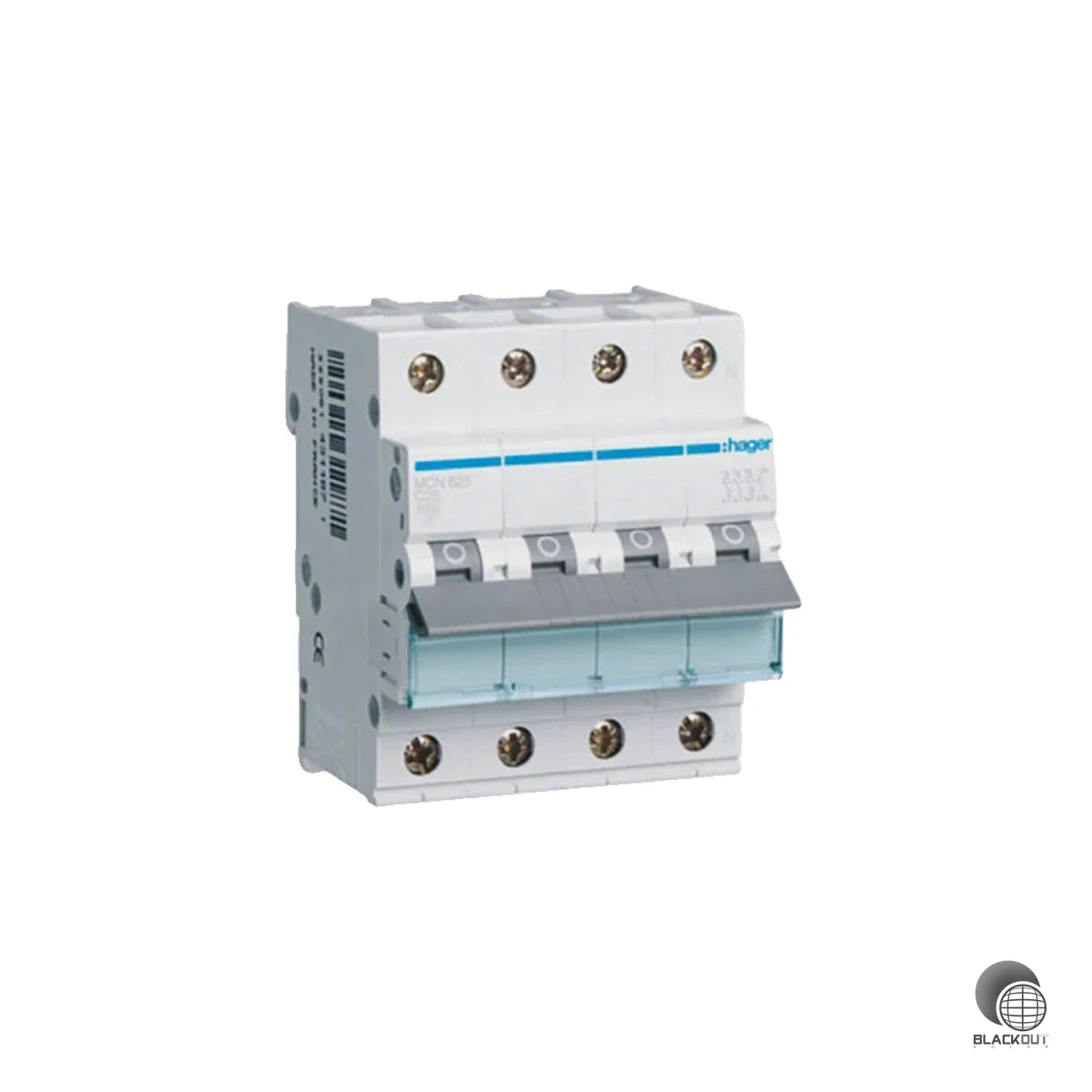 Hager MCN625 LS-Schalter 6KA,C,3+N,25A,anflanschbar 1